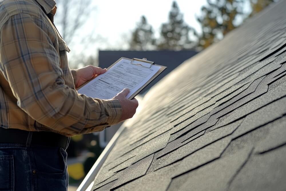 Rest Haven, GA property owner reviewing accumulated roof repair costs to evaluate roof replacement decision